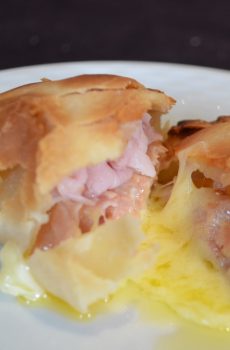 Ham and Cheese empanada